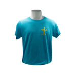 Camiseta azul Cruz de la Victoria de Asturias | Asturias Encantada