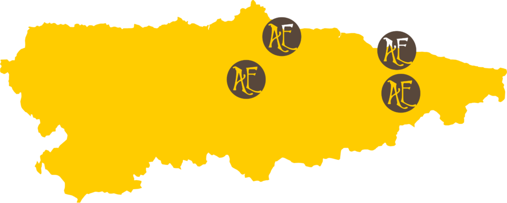 Mapa Tiendas Asturias Encantada | Asturias Encantada