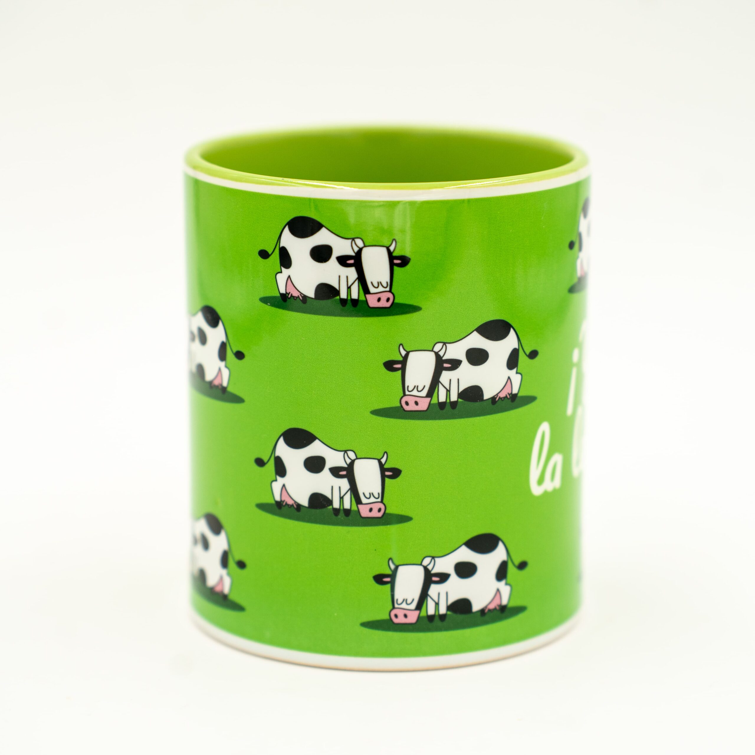 Taza cerámica Vacas Asturias detalle | Asturias Encantada