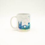 Taza cerámica Acuarela de Asturias detalle | Asturias Encantada