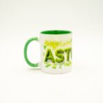 Taza cerámica Asturias Prau detalle | Asturias Encantada
