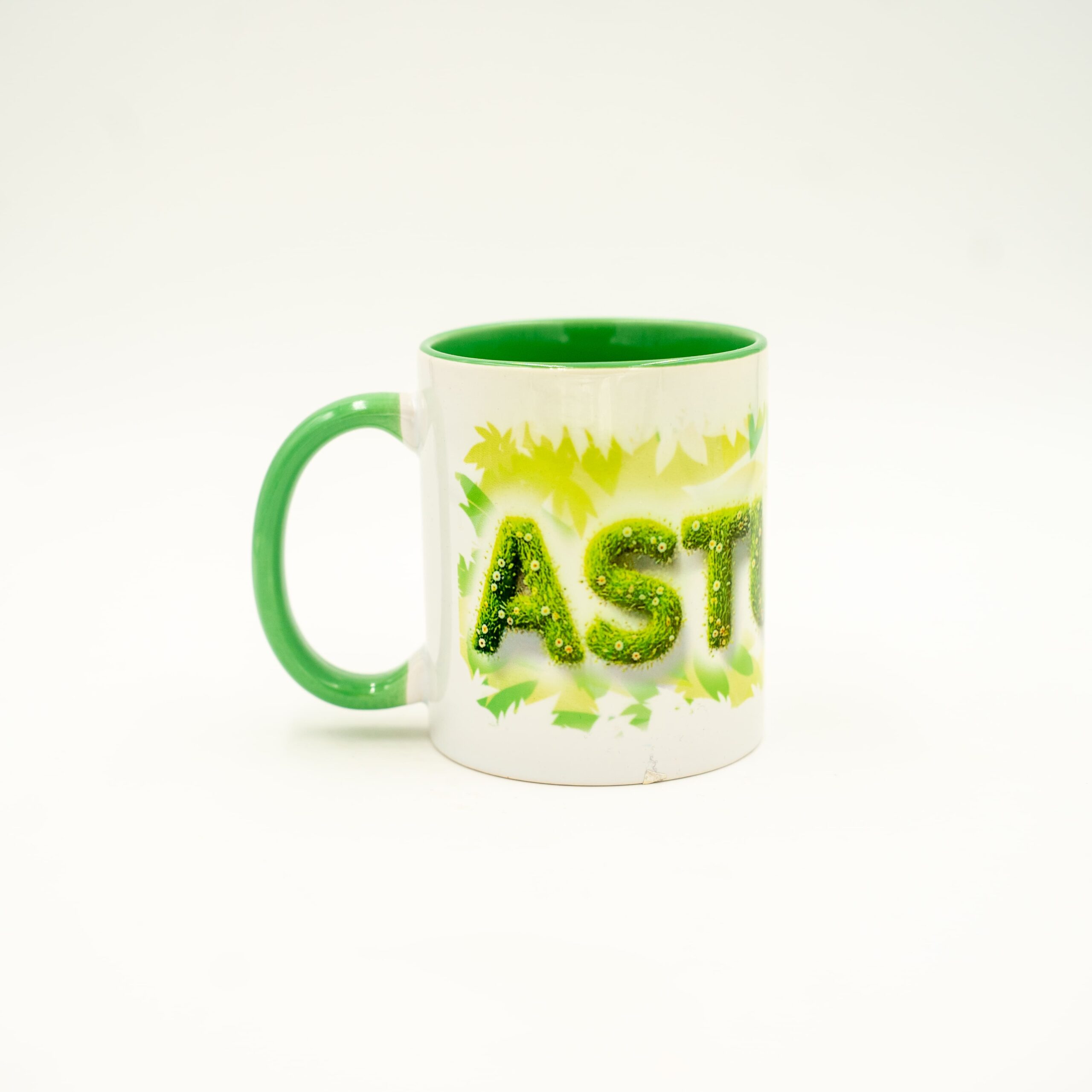 Taza cerámica Asturias Prau detalle | Asturias Encantada