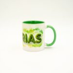 Taza cerámica Asturias Prau detalle | Asturias Encantada