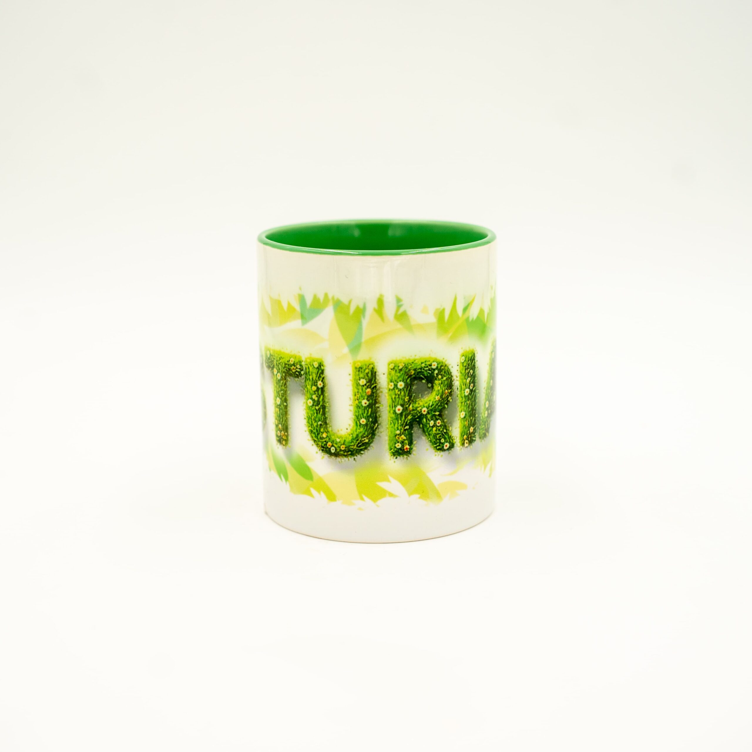 Taza cerámica Asturias Prau detalle | Asturias Encantada