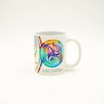 Taza cerámica Celta Asturias frontal | Asturias Encantada