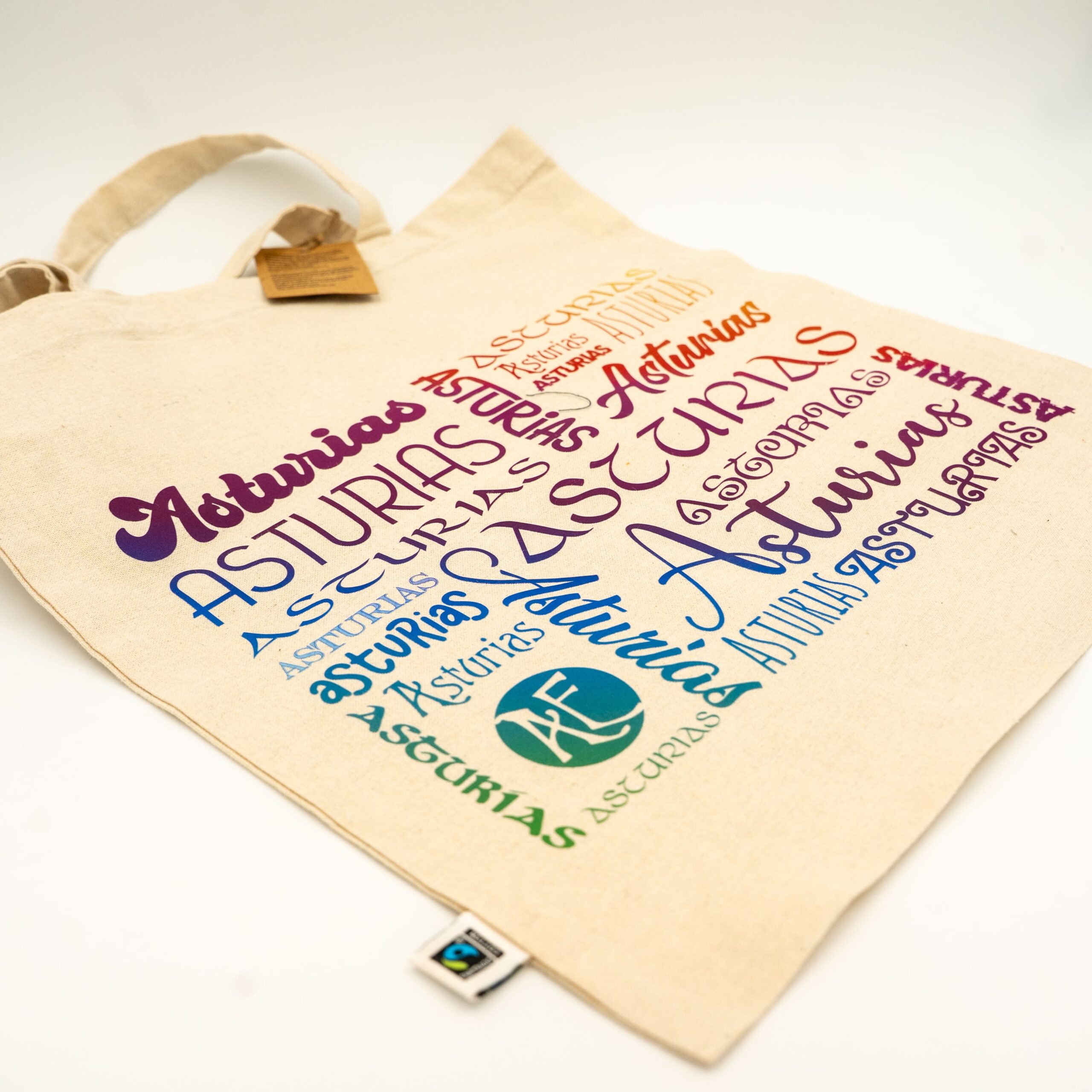 Totebag general con letras Asturias | Asturias Encantada