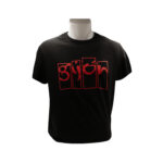 Camiseta negra Letronas Gijón de Asturias | Asturias Encantada